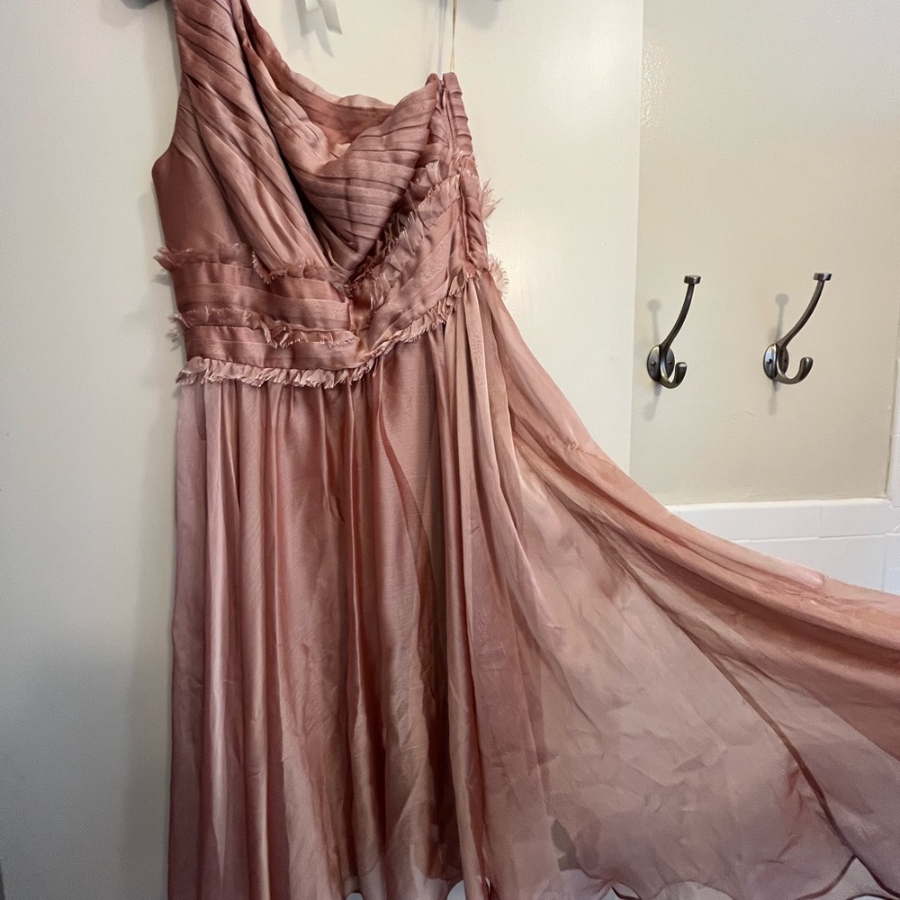 Elegant Pink Evening Dress